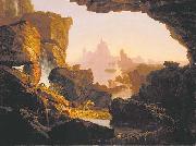 Thomas Cole The Subsiding of the Waters of the Deluge oil painting on canvas